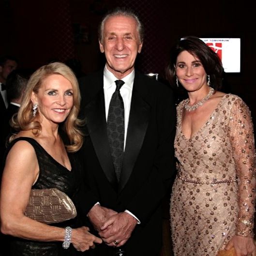 Jennifer Valoppi with Pat Riley